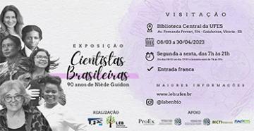 Exposição Cientistas brasileiras - 90 anos de Niède Guidon,